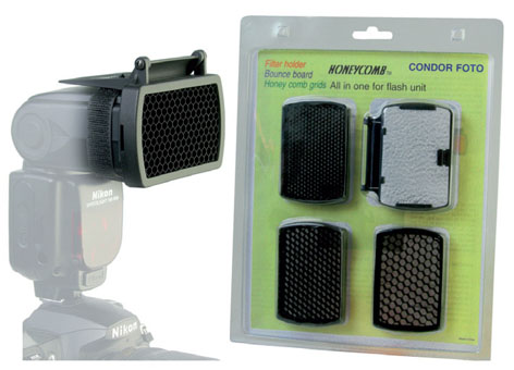 Honeycomb Kit per flash in saldo da Condor Foto